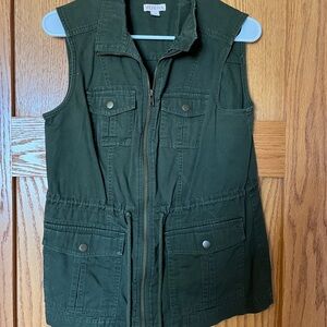 Merona Olive Green Vest